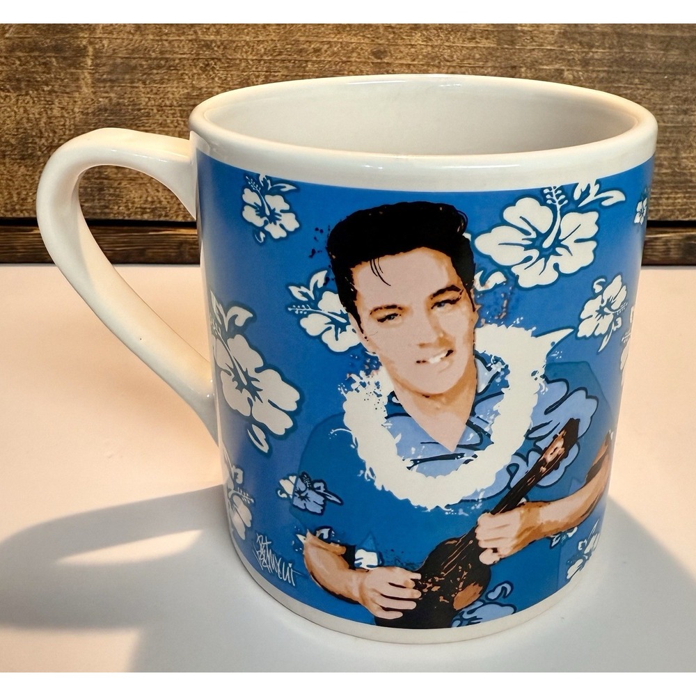 Elvis‎ Presley Blue Hawaii Mug Signature Product by Megatoys Joe Petruccio